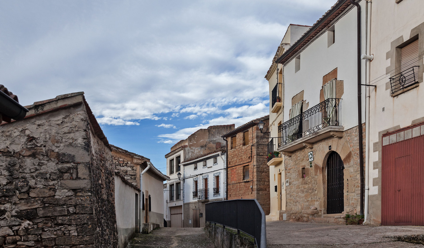 Casa rural La Rinconada en Azuelo Navarra Calle fachada