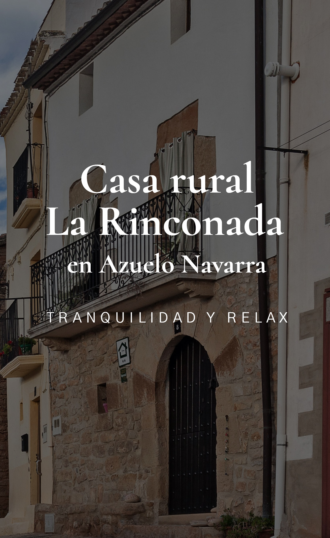 Casa rural La Rinconada en Azuelo Navarra Slider móvil